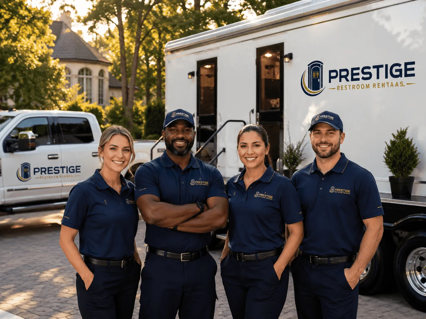 Trusted Luxury Portable Restrooms company in Grandview, TX